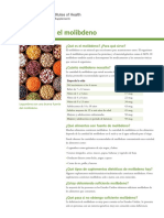 Molybdenum DatosEnEspanol