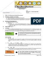 ENTREP - Module 2 - Identifying and Recognizing Opportunities