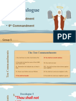 The Decalogue: 5 Commandment 6 Commandment