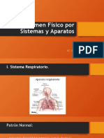 Examen Físico Por Sistemas y Aparatos