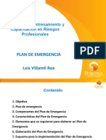 Plan Emergencias