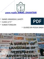 English - PPT (Himanshu Lahoti)