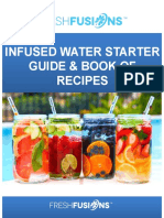 Infused Water Starter Guide & Book of Recipes