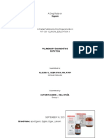 Drug Study On Digoxin