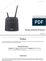 User Manual: Wireless N300 4G LTE Router