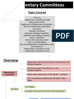 Parliamentary Committees Analysis