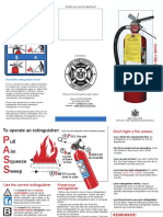 Remember: Always Call The Fire Department First: How Do Fire Extinguishers Work?