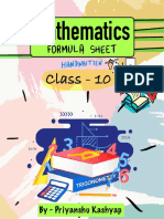 Formulas, Trigonometry