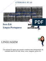 Concepção de Língua e Linguagem, Signo e Fala.