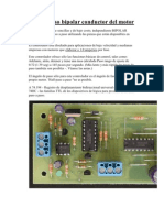 Paso A Paso Bipolar Conductor Del Motor