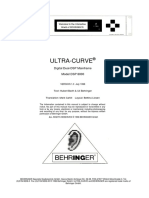 Ultra-Curve: Digital Dual-DSP Mainframe Model DSP 8000