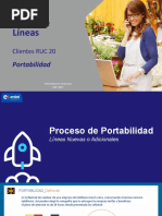 Proceso de Portabilidad RUC 20