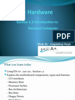 1.0 Introduction To Personal Computer