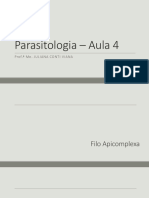 Aula 4 - Apicomplexa