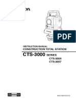 Especificaciones TOPCON CTS-3007