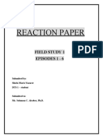 FS Reaction Paper Ep 1-6