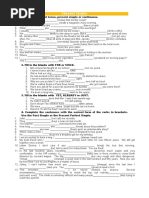 Tenses Exercises