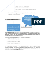 Chapter 3: Preparation Financial Statement