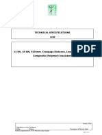 GTP and Tech Spec of Polymer Disc Insulator 979