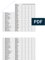 Attendance Spanish CC 2021-22