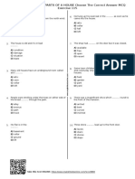 1028 - Vocabulary Test About Parts of A House Choose The Correct Answer MCQ Exercise 115