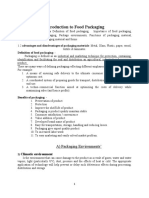 Unit 1 Introduction of Food Packaging