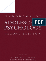 Handbook of Adolescent Psychology