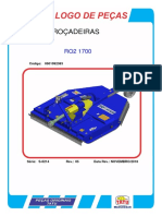 Catalogo de Peças Da Roçadeira de Correia RO-17000