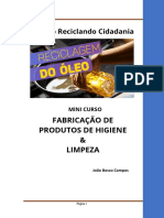 Apostila Curso Reciclagem de Oleo de Frituras