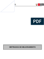 2.1 Resumen de Metrados de Mejoramiento