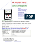 EMC 22 Electric Motor Checker