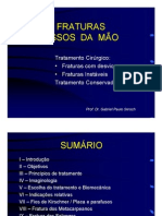 Fraturas Do Ossos Da Mão