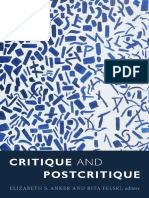 Elizabeth S. Anker - Rita Felski - Critique and Postcritique-Duke University Press Books (2017)