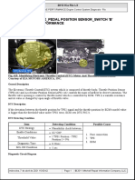 DTC P0221: Throttle - Pedal Position Sensor - Switch 'B' Circuit Range - Performance