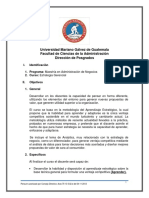 Programa Curso Estrategia Gerencial 2021 5 Sesiones