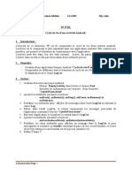 TP N°02: Cycle de Vie D'une Activité Android.: Programmation D'applications Mobiles 3A-LMD Dép. Info. Ummto