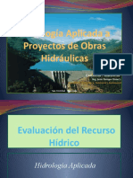 Hidrología Aplicada A Proyectos de Obras Hidráulicas