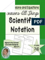 Scientific Notation Stations