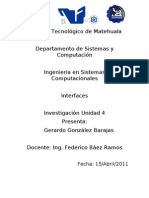 Unidad 4 Interfaces