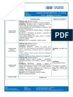 Agenda 8º Ano B - Semana 33 - 05 A 08 de Outubro