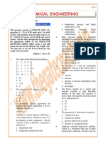 F3654870GATE-Chemical Engineering Previous Paper 2001