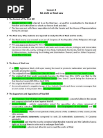 Lesson 1 RA 1425 or Rizal Law