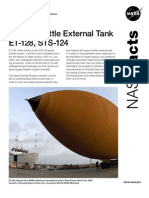 NASA Facts Space Shuttle External Tank ET-128 STS-124