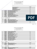 Listas de Classificacao Final