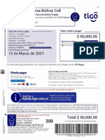 Hola, Paola Andrea Bolivar Coll: Documento de Cobro de Los Servicios Hogar