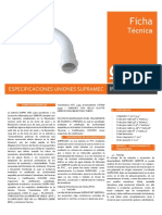 Ficha Tecnica UNIONES SUPRAMEC