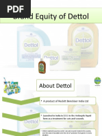 Brand Equity of Dettol Brand Equity of Dettol