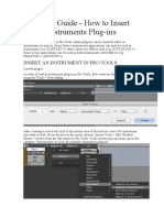 Pro Tools Guide - How To Insert Native Instruments Plug-Ins