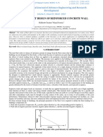 Blast Resistant Design of Reinforced Concrete Wall