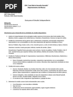 Guía para El Estudio Independiente 9no